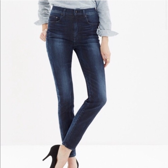 Madewell Denim - Madewell Rivet & Thread high rise skinny jeans 27